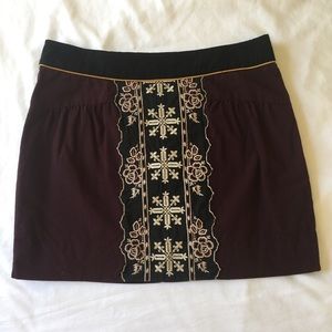 Floreat by Anthropologie Low Waist Skirt